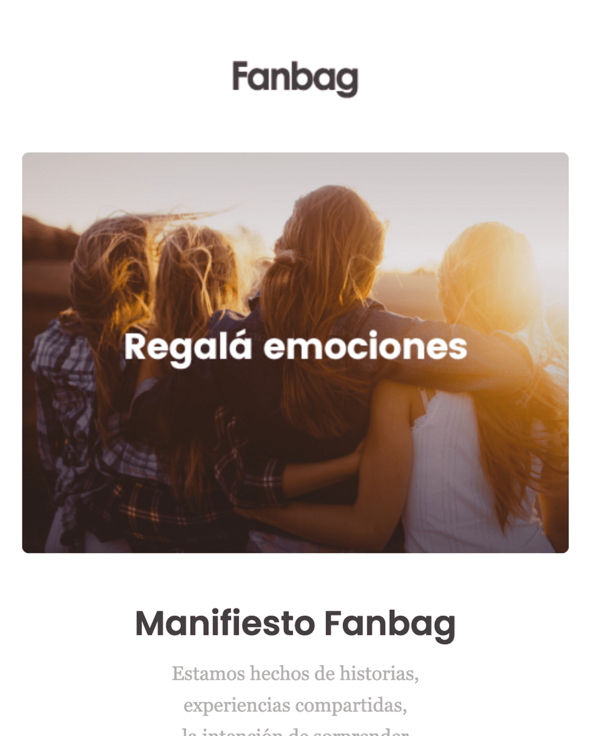 Maquetado mail Fanbag