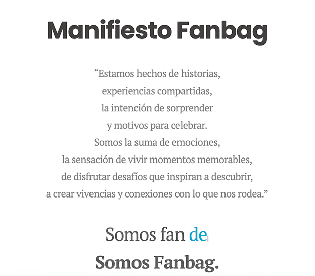 Imagen de maqueta landing texto