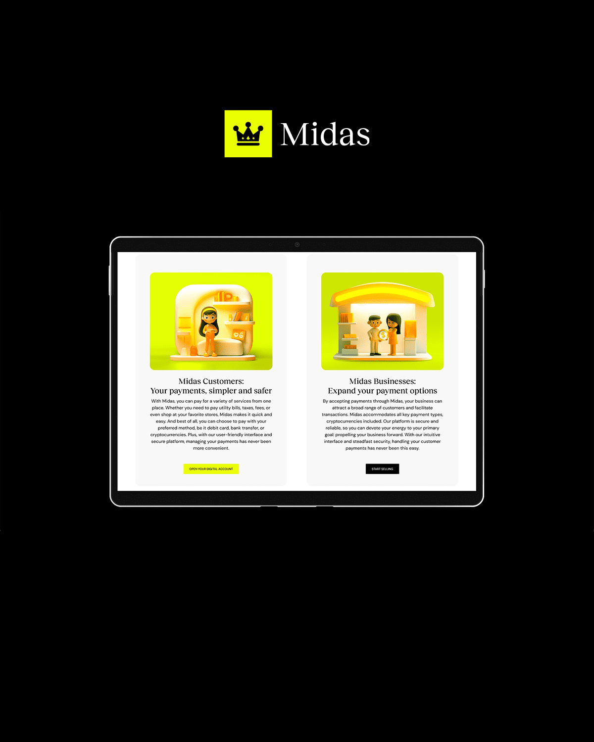 Pantalla Midas 2