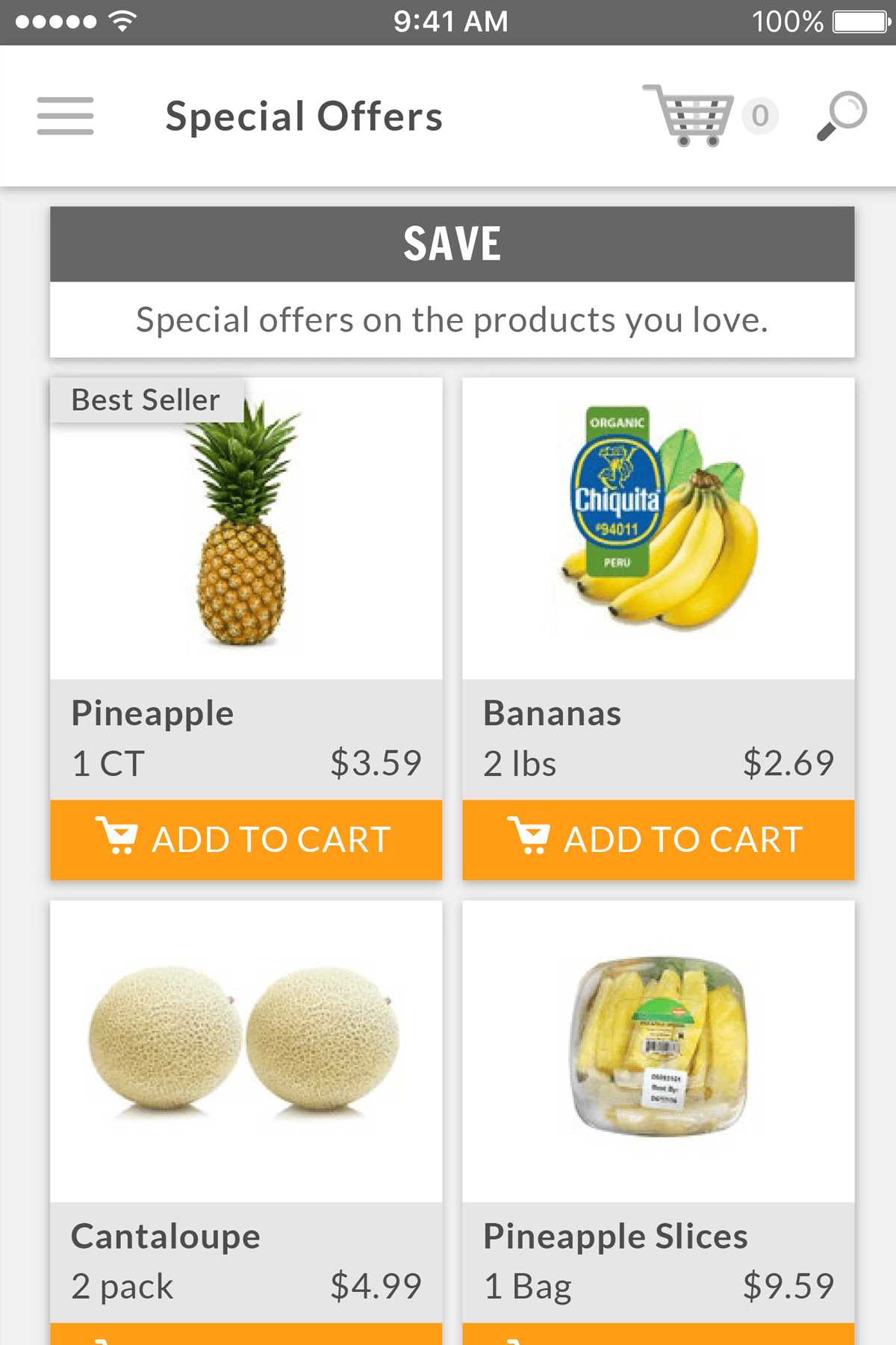 UI/UX de aplicación Unloathe